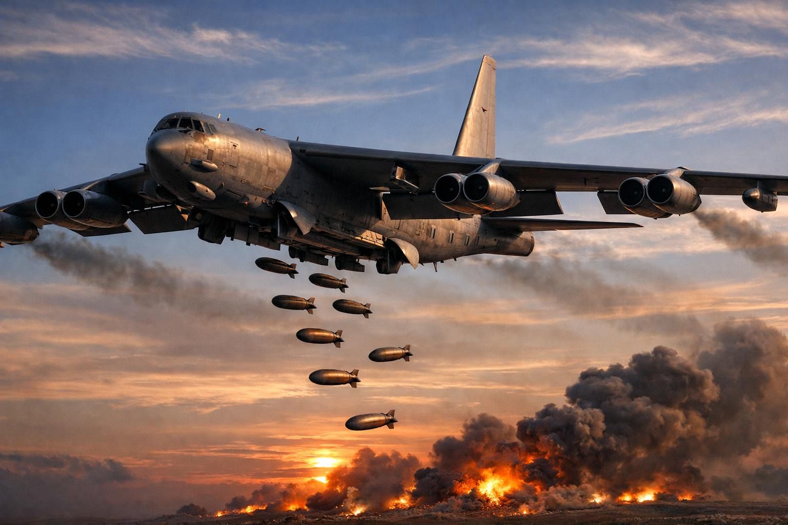 as mengerahkan pesawat pengebom b-52 untuk pertama kalinya sejak serangan ke iran, menandai langkah strategis terbaru dalam kebijakan militernya.
