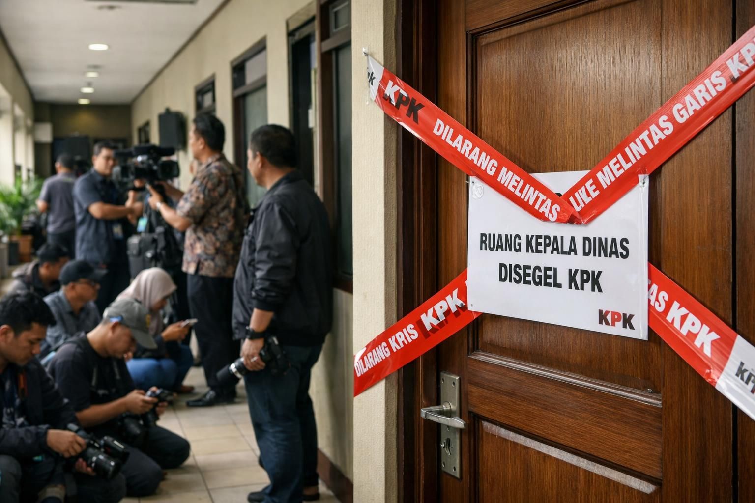 ott kpk menangkap bupati pekalongan, fadia arafiq, terkait kasus korupsi yang sedang diselidiki untuk memberantas praktik korupsi di pemerintahan.