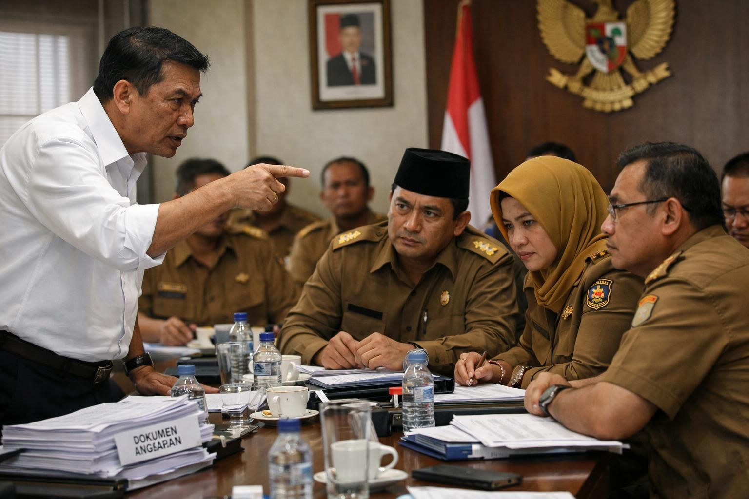 wamendagri memberikan sindiran tajam kepada bupati fadia yang mengaku tidak memahami aturan, menegaskan pentingnya pemahaman regulasi dalam pemerintahan daerah.