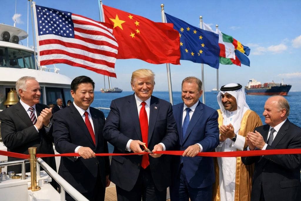 berita terkini: trump resmi membuka selat hormuz secara permanen untuk china dan dunia. simak liputan lengkapnya hanya di cnbc indonesia.