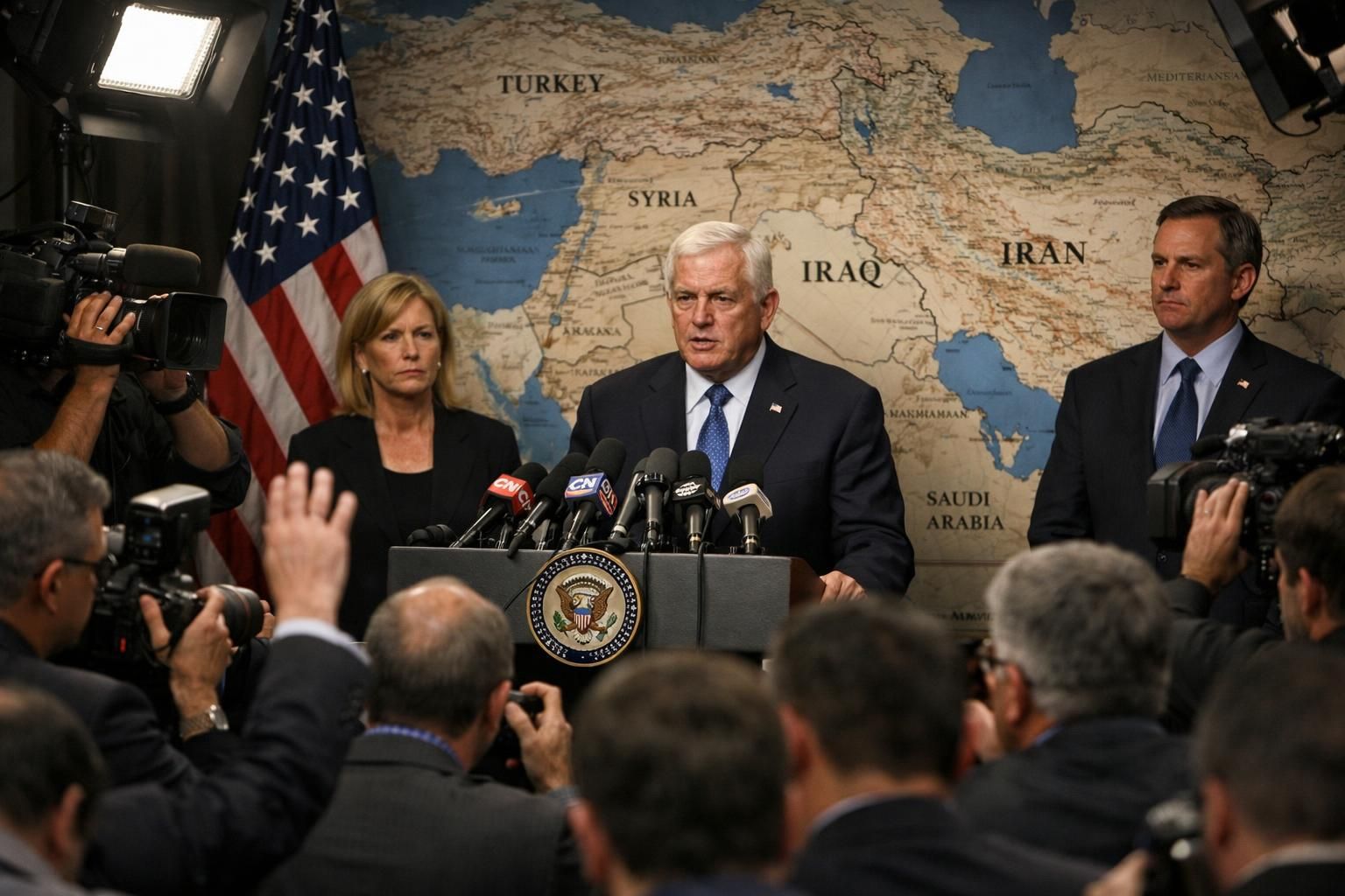 ikuti jejak kronologis pernyataan trump yang memicu konflik dengan iran hingga tercapainya gencatan senjata, hanya di detiknews.