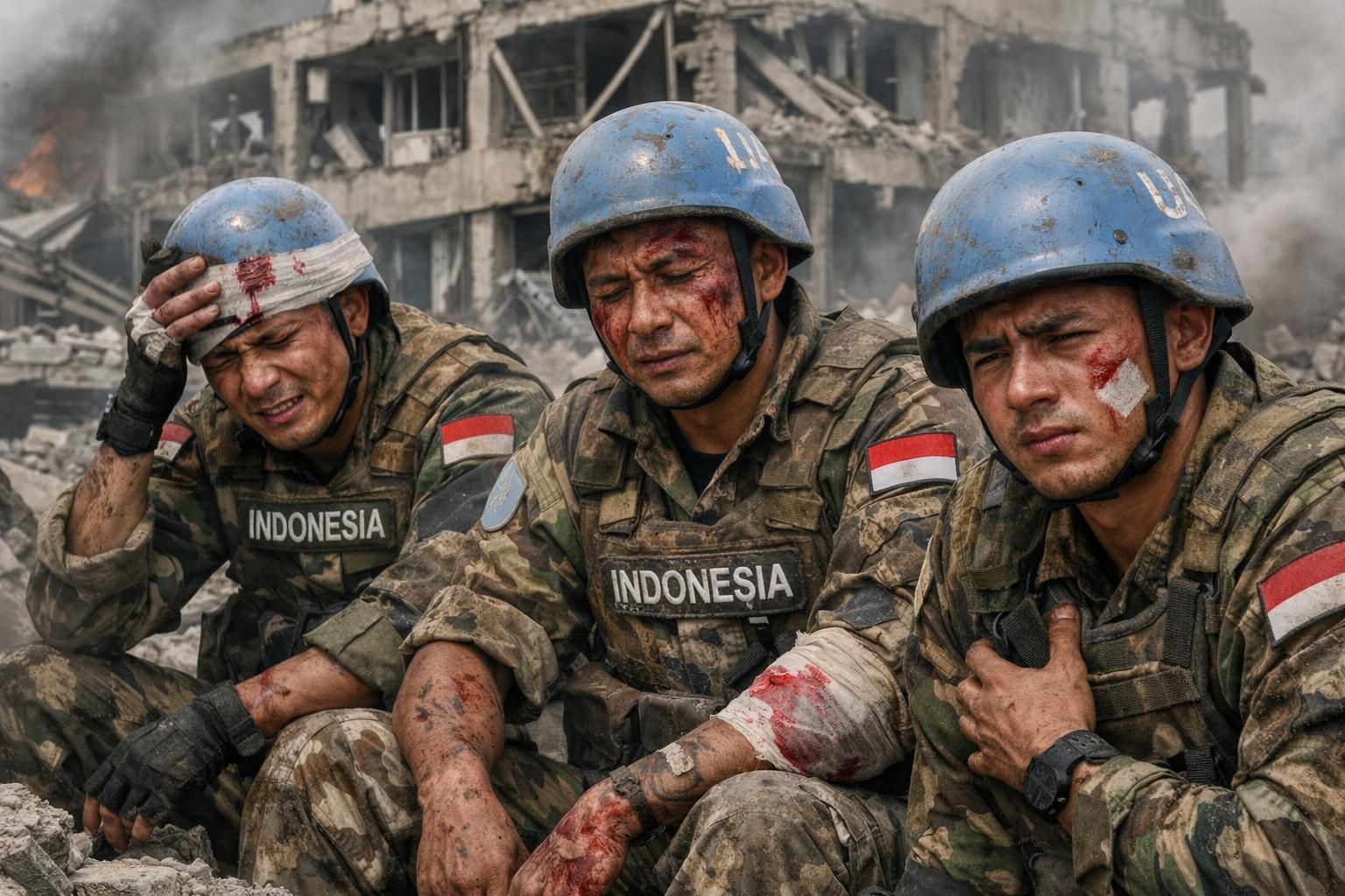 tiga anggota tni terluka akibat ledakan di markas pbb lebanon, menyoroti situasi keamanan yang memburuk di wilayah tersebut.