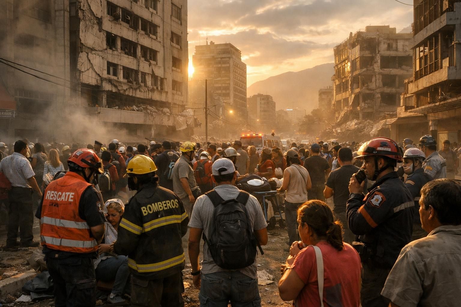 gempa kembar dahsyat mengguncang venezuela dengan getaran terkuat dalam satu abad terakhir, menyebabkan kerusakan besar dan kepanikan di wilayah tersebut. simak berita lengkapnya di detiknews.