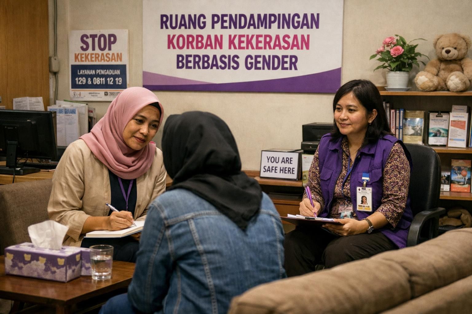 menteri pppa memantau pemulihan korban wanita yang disekap oleh pacarnya dan menegaskan bahwa penangkapan pelaku harus segera dilakukan untuk memastikan keadilan dan keselamatan korban.