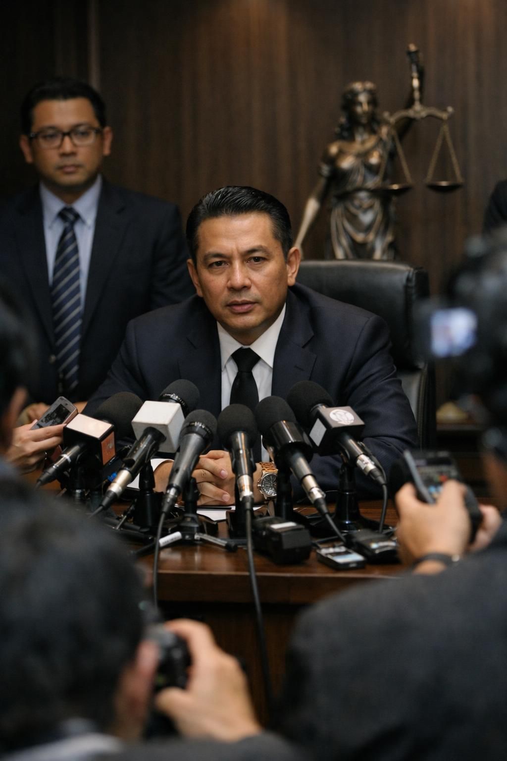 hotman menegaskan tidak ada niat cari muka saat membela febrie adriansyah, karena harga diri dan integritasnya sangat tinggi.