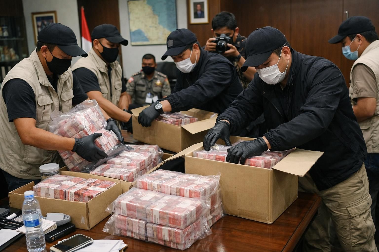 kpk menyita rp 2 miliar dari operasi tangkap tangan terhadap bupati pemalang, anom widiyantoro, dalam kasus korupsi yang sedang diselidiki - detiknews.