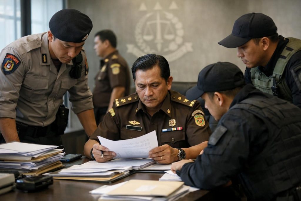 ulasan terkait dasar hukum pemeriksaan febrie oleh kejaksaan agung setelah diterbitkannya surat perintah penyidikan (sprindik) baru, disajikan oleh detiknews.