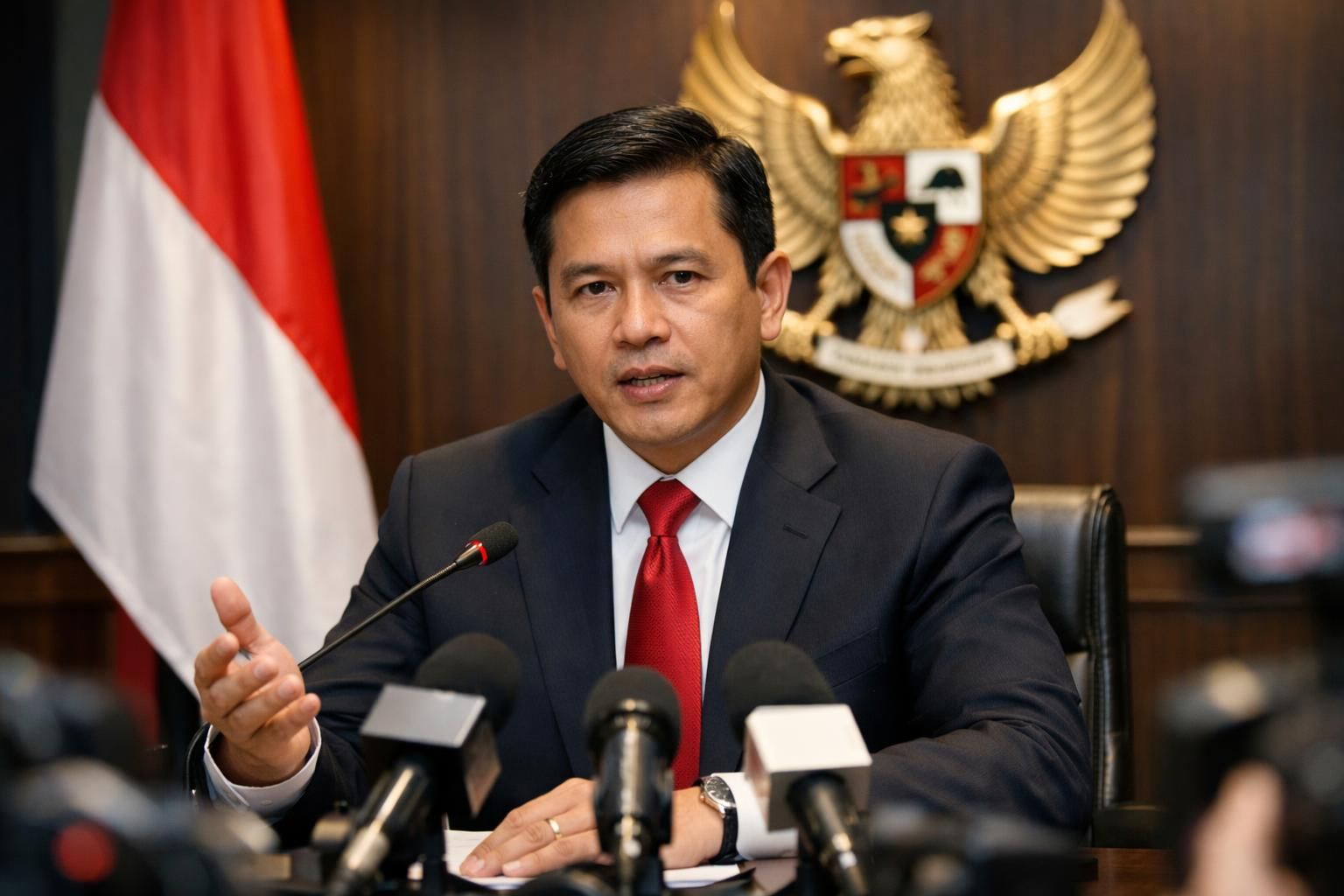 mensesneg meminta hotman untuk tidak mengaitkan kasus febrie adriansyah dengan presiden demi menjaga keharmonisan dan fokus penyelesaian masalah.