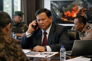 detik-detik prabowo menghubungi saat rapat, memohon perlengkapan tambahan untuk menangani kebakaran hutan dan lahan (karhutla). berita terbaru dan update lengkap hanya di detiknews.