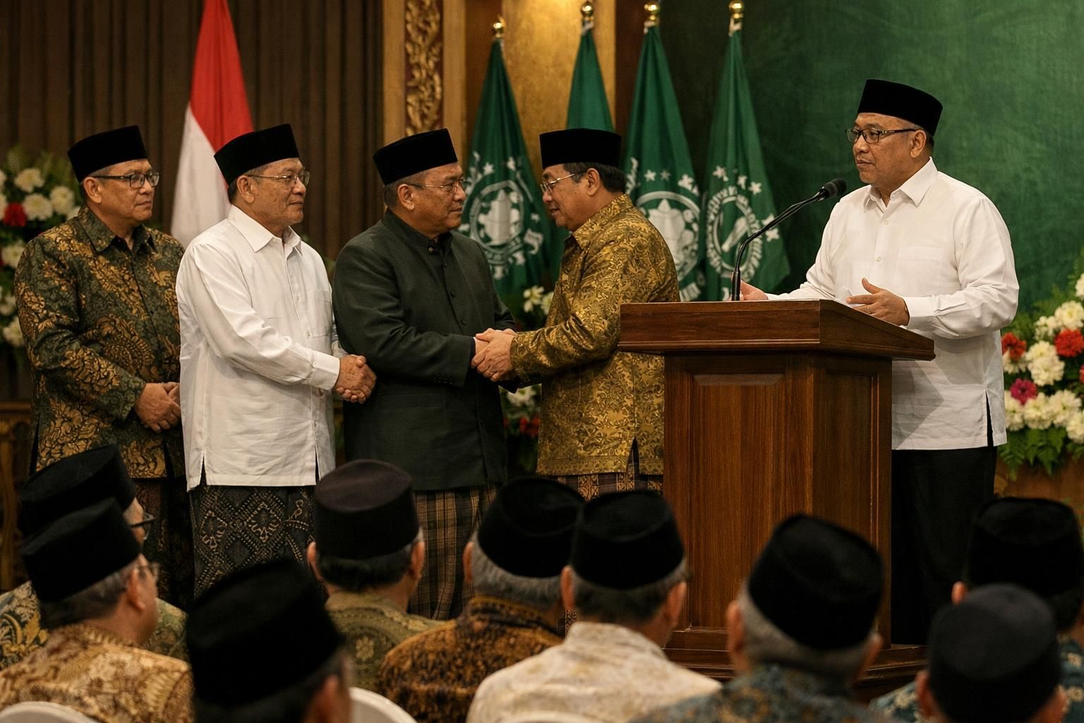 lpj kepemimpinan gus yahya secara resmi disahkan dalam muktamar nahdlatul ulama (nu) oleh pengurus besar nu (pbnu), membahas capaian dan rencana kepemimpinan dengan dukungan penuh dari organisasi.