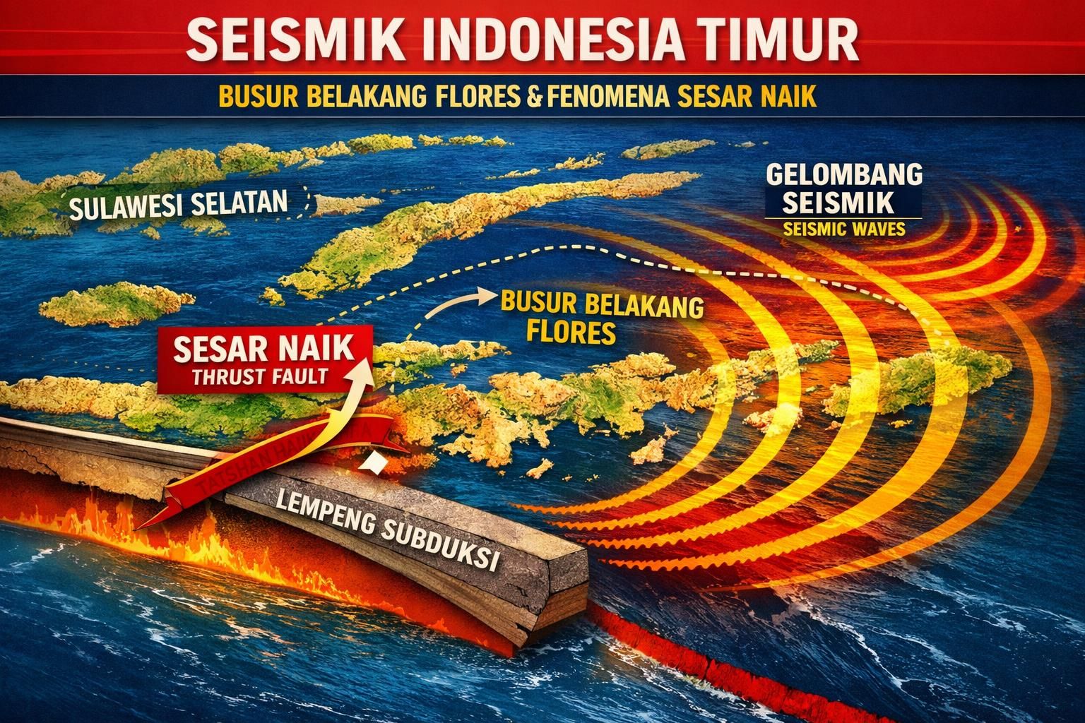 mengupas penyebab gempa magnitudo 7 di ntt yang memicu tsunami dan getaran kuat hingga sulawesi selatan, serta dampak dan langkah mitigasinya.