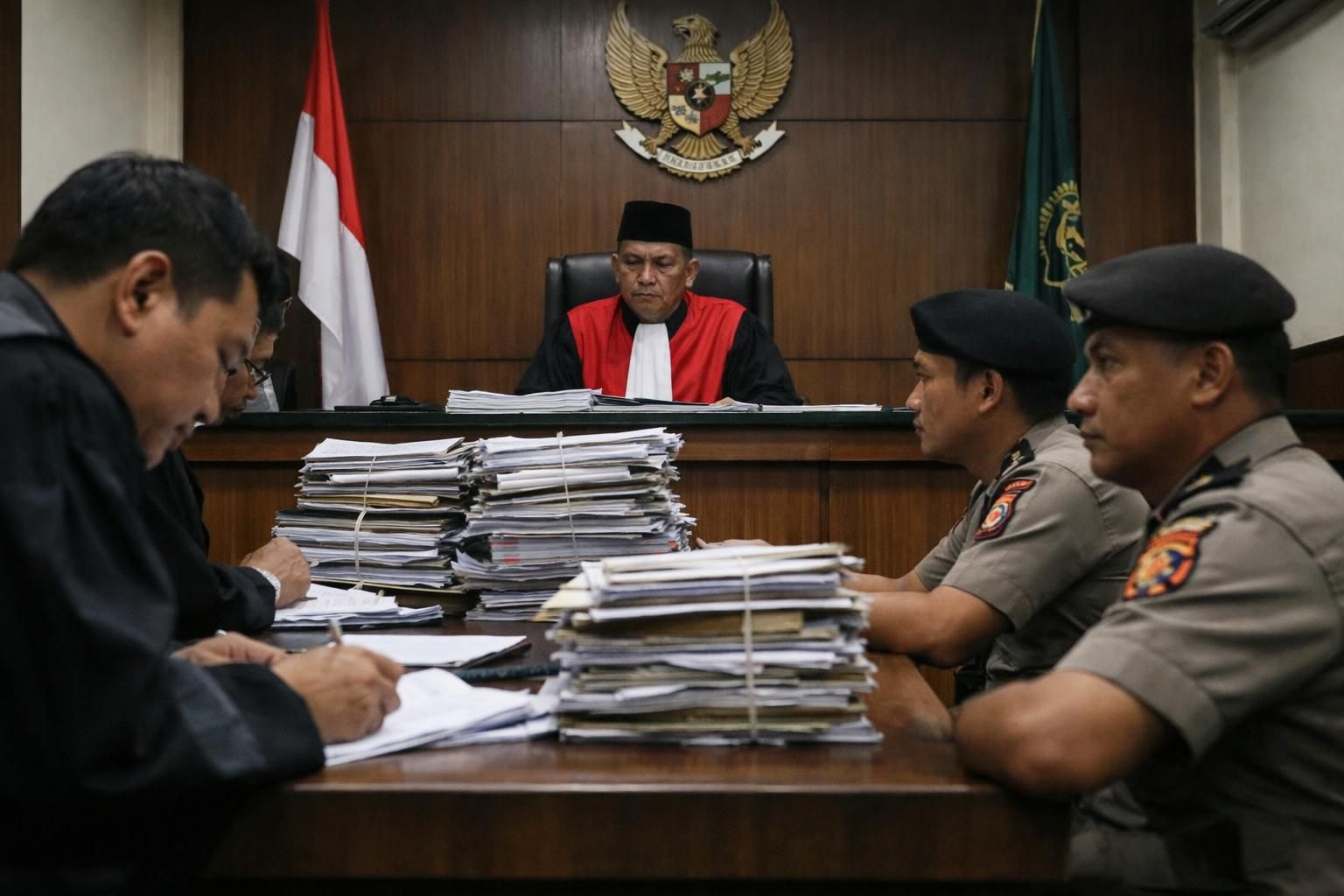 polri dan kejagung bersikap tegas dengan memohon kepada hakim untuk menolak gugatan praperadilan yang diajukan oleh febrie, seperti dilansir kompas.com.