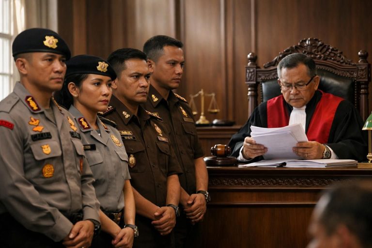 polri dan kejaksaan agung bersikap tegas dengan memohon hakim untuk menolak gugatan praperadilan yang diajukan oleh febrie, seperti dilaporkan kompas.com.